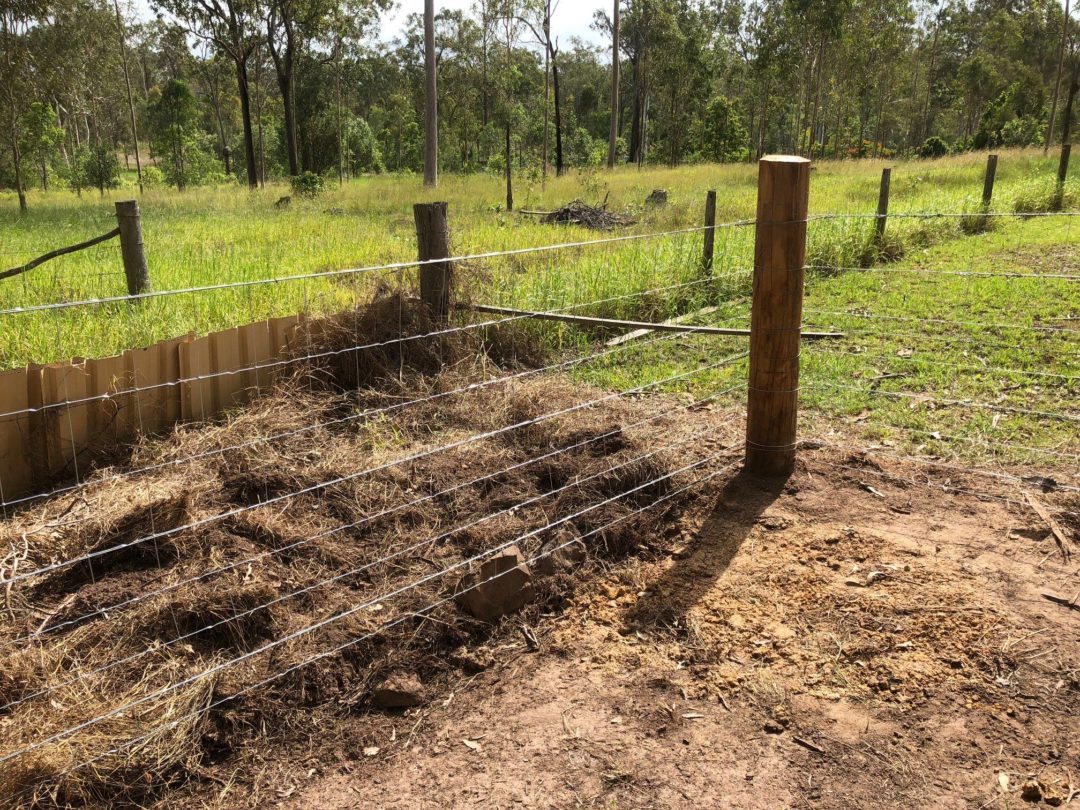 Large Dog Wire Fencing by Fraser Coast Mini Excavations, Spraying ...