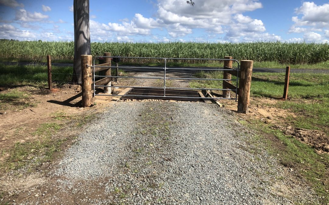 Drive way Funnel Entrance